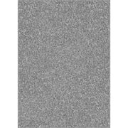 Mainstays 47"x65" Gray Microfiber Plush Shag Area Rug – Soft, Durable Indoor Rug for Living Room, Bedroom, or Dining Room