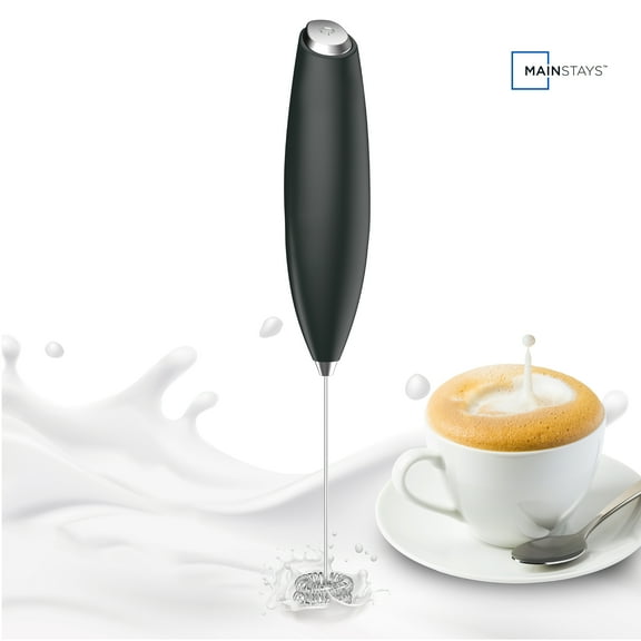 Mainstays Milk Frother, Battery-Powered Handheld Milk Frother Wand