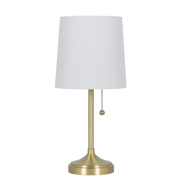 Mainstays Mini Gold Stick Table Lamp, 13.5" H