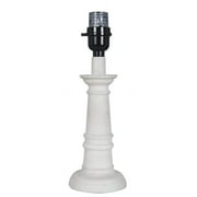 Mainstays Mix & Match Composite 11" Height White Wash Finish Accent Lamp Base
