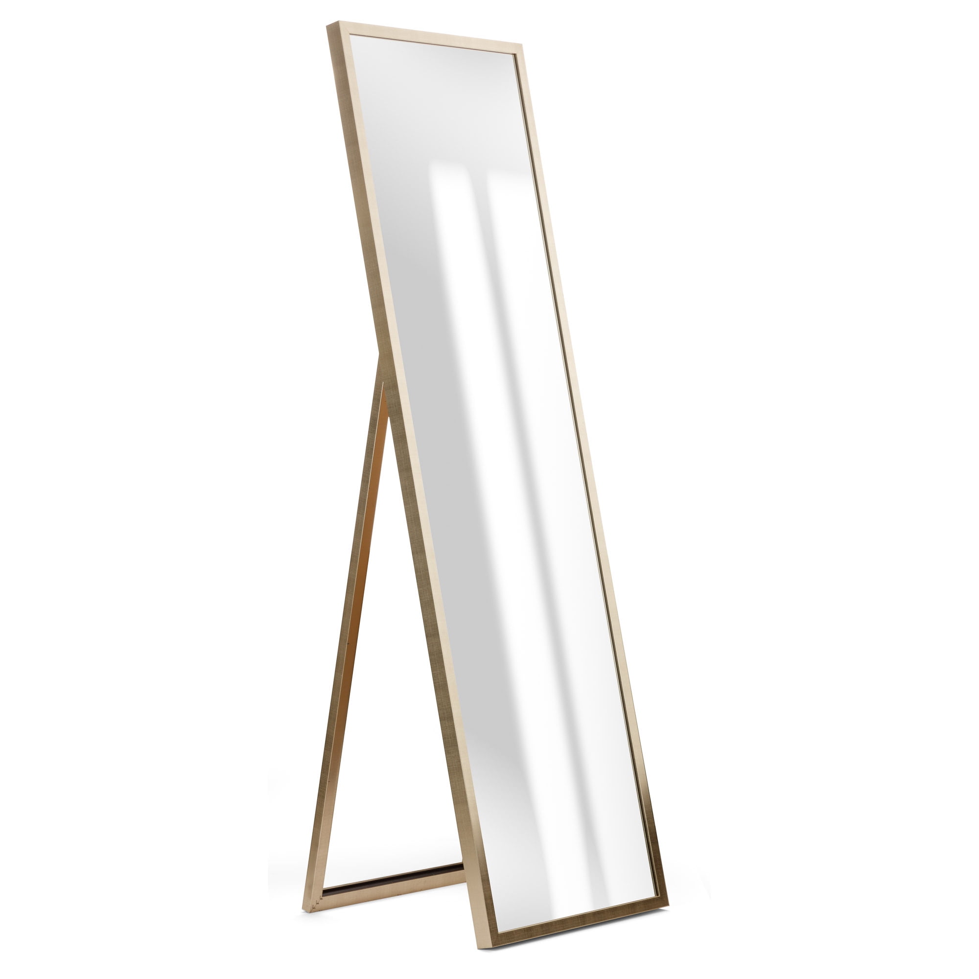 Mainstays Modern 16" x 57" Full Length Floor Mirror with Easel