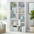 thumbnail image 1 of Mainstays Modern 8-Cube Bookcase, White, 1 of 5