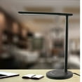 thumbnail interactive-video image 1 of Mainstays Modern Dimmable LED Desk Lamp with USB Charging Port, Matte Black Finish, for All Ages, 1 of 8