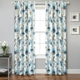 thumbnail image 1 of Mainstays Modern Floral Warwick Curtain Panel, Set of 2, 1 of 4