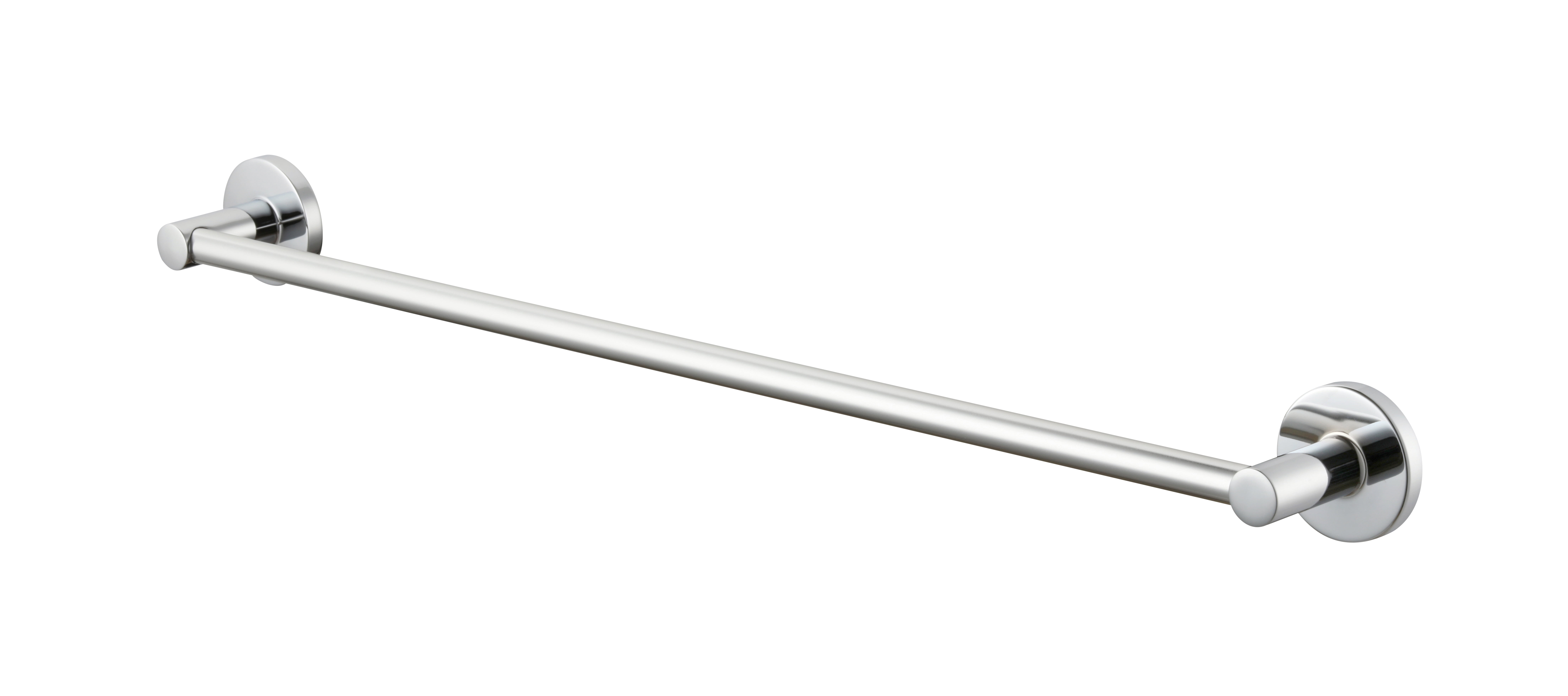Mainstays Modern Round 24" Towel Bar in Chrome