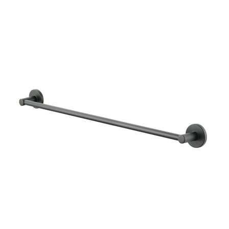 Mainstays Modern Round 24" Towel Bar in Matte Black