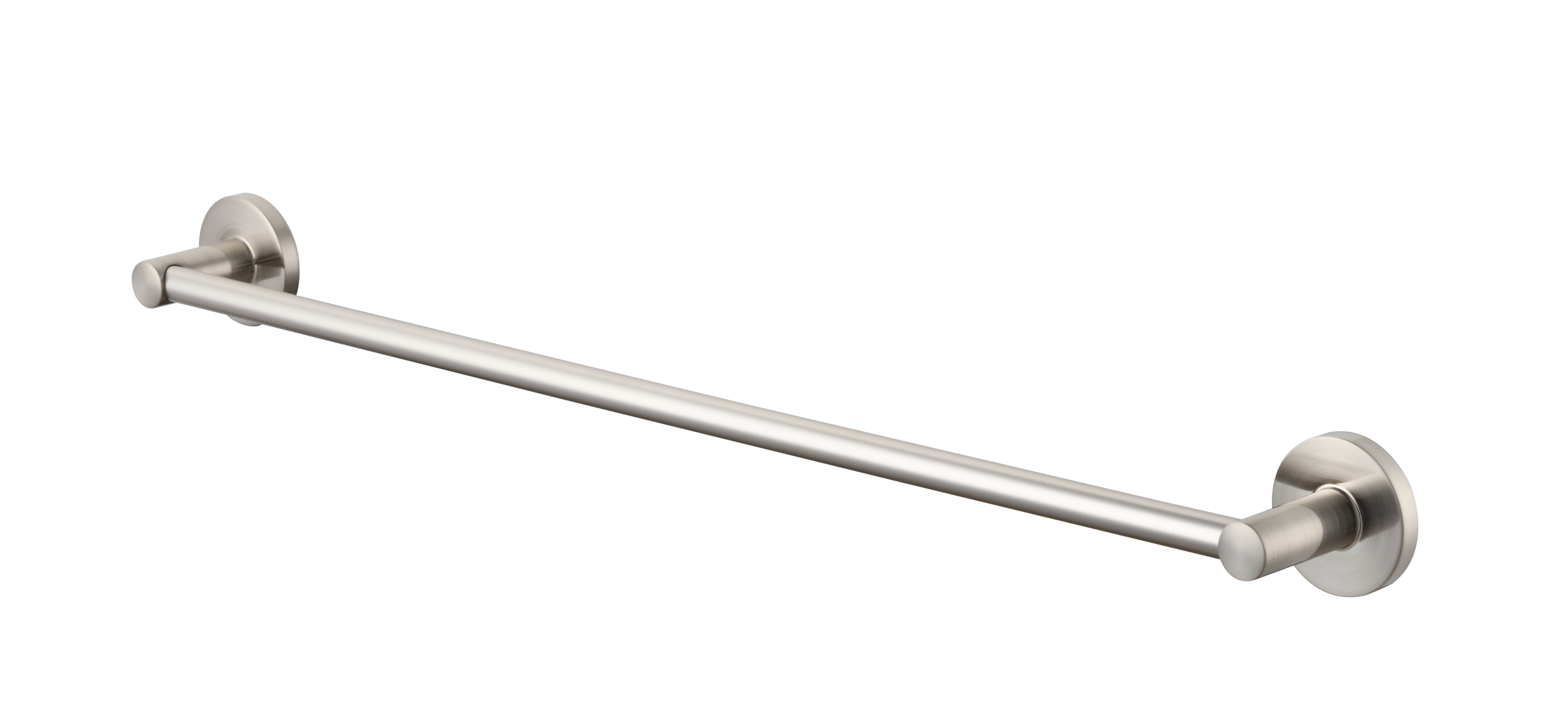 Mainstays Modern Round 24" Towel Bar in Satin Nickel