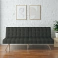 Mainstays Futon, Gray Linen