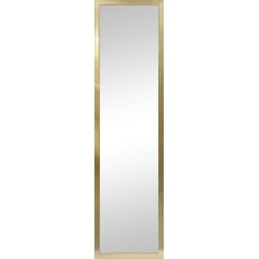 Mainstays 13.5 in x 49.5 in Gold Modern Wall Mirror