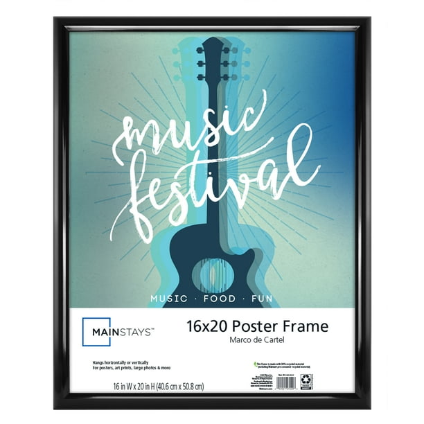 Mainstays Ms 16x20 Rounded Poster Frame