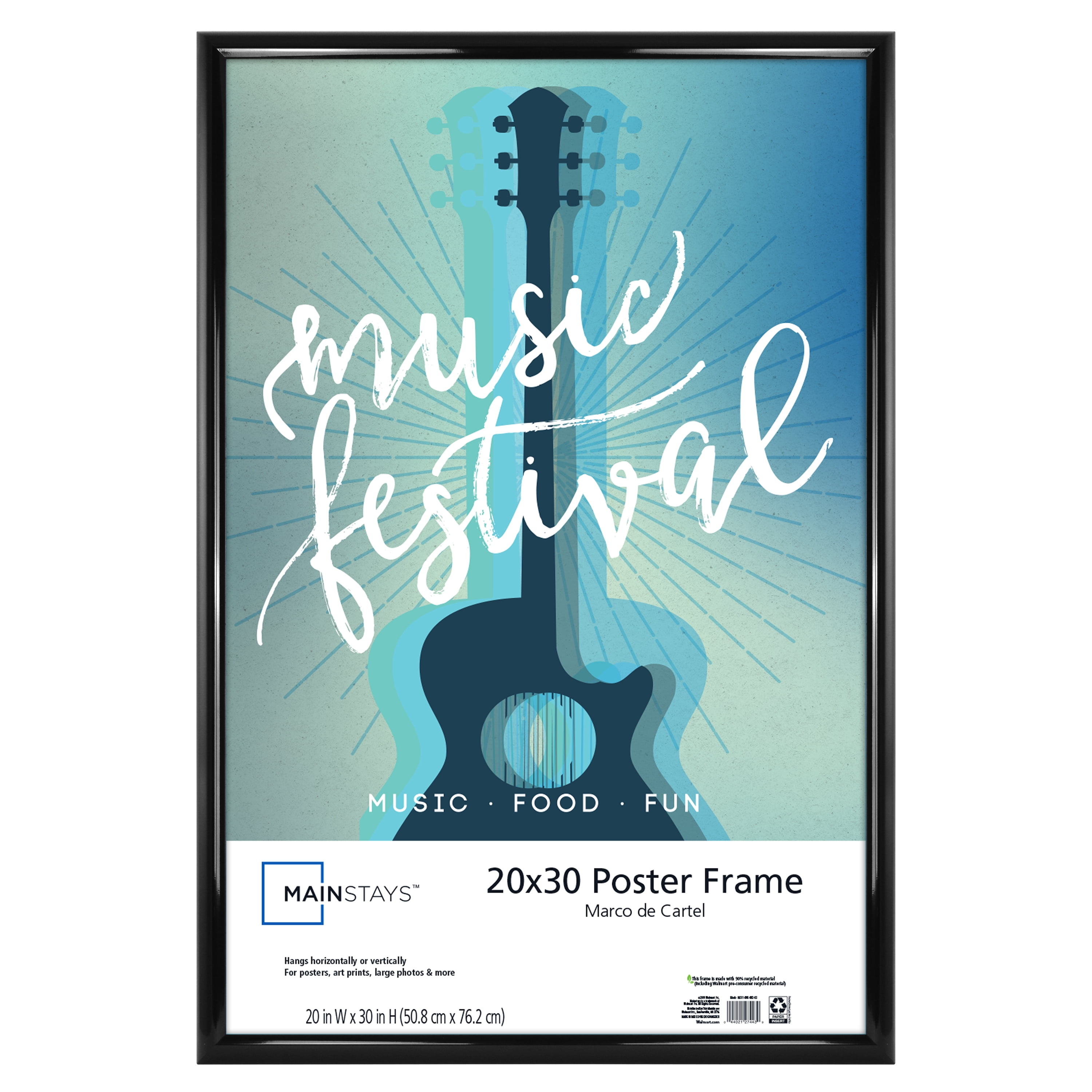 Mainstays Ms 20x30 Rounded Poster Frame