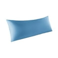 thumbnail image 1 of Mainstays by Becky G. & Alejandra Satin Body Pillow Cover, Blue, 1 of 6