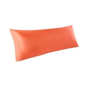 Mainstays by Becky G. & Alejandra Satin Body Pillow Cover, Orange