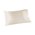 thumbnail image 1 of Mainstays by Becky G. & Alejandra Satin Pillowcase, Standard/Queen, Beige, 1 of 6