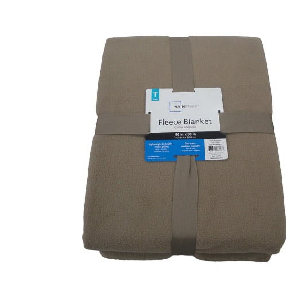 Mainstays Soft Microfiber Fleece Throw Blanket – Floral Comfort