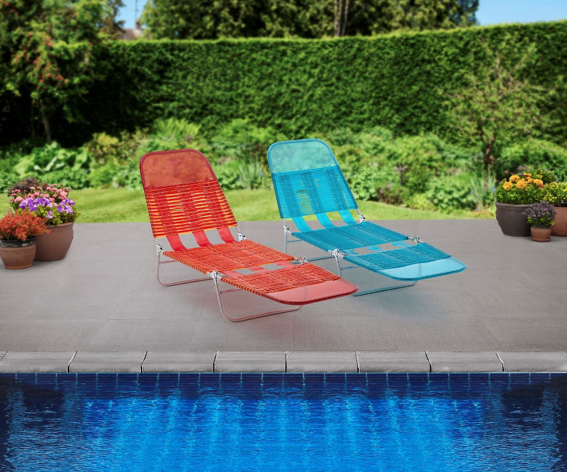 Mainstays Ms Folding Jelly Lounger Assortment