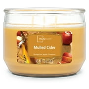 Mainstays Mulled Cider Scented 3 Wick Candle, 11.5 oz.