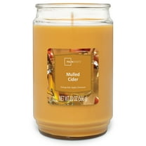 Mainstays Mulled Cider Scented Single Wick Candle, 20 oz.