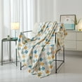 thumbnail image 1 of Mainstays Cozy Plush Throw Blanke, Multi Color Checkered 50" x 60" All Ages, 1 of 5