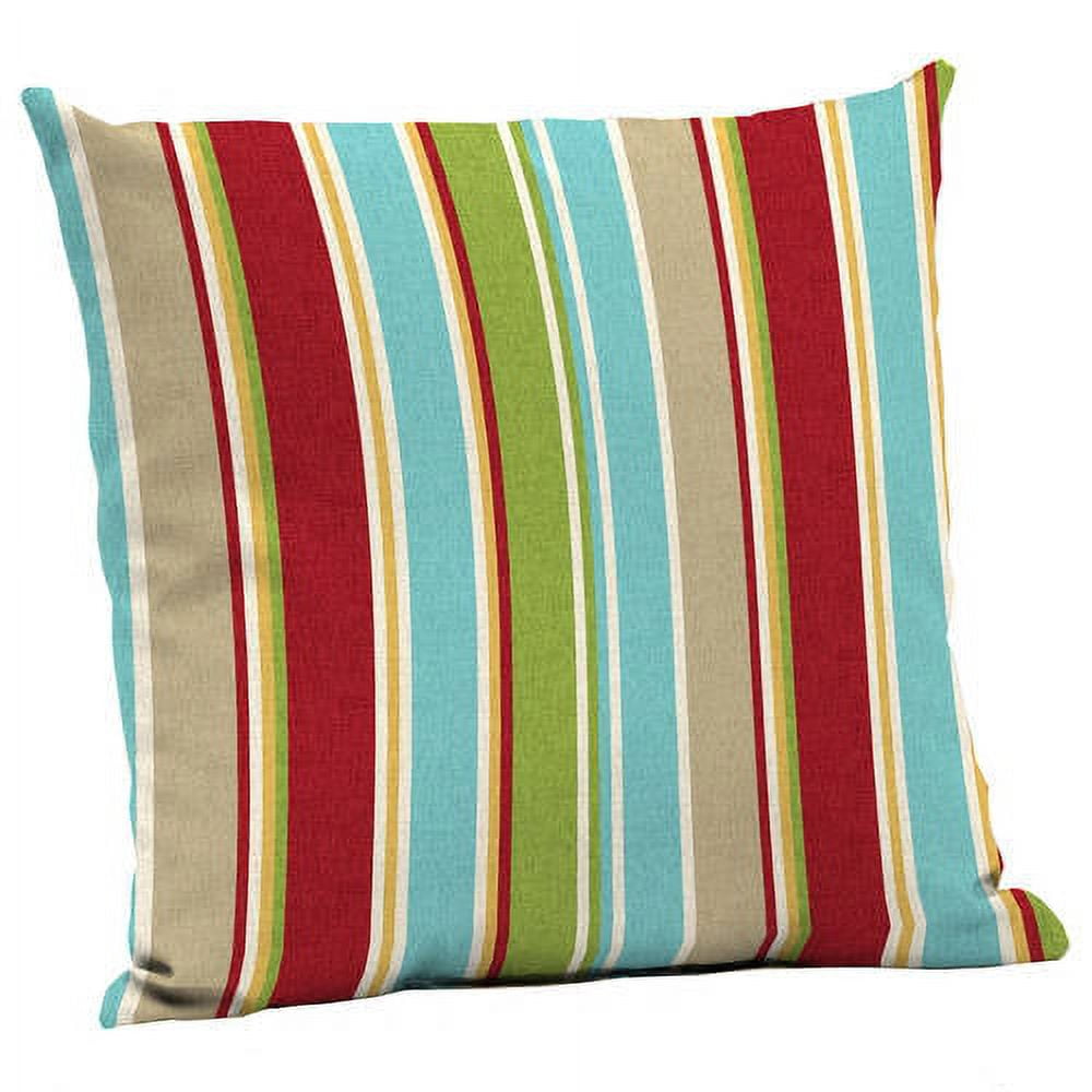 Mainstays Multi Stripe 24" Outdoor Patio Deep Seat Pillow Back