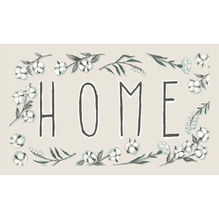 Mainstays Natures Trend Home Indoor Kitchen Mat, Multi-color, 18"x30"