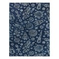 thumbnail image 1 of Mainstays Navy Space Indoor Kids Rug, 4' x 5'5", 1 of 9