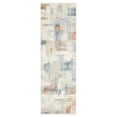 thumbnail image 1 of Mainstays Neutral Abstract Washable Indoor Area Rug, Abstract Neutral, 2' x 6', 1 of 4