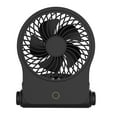thumbnail interactive-video image 1 of Mainstays New 4" On-the-Go Folding Personal Fan for Stroller, Car Seat, Treadmill, Black, 1 of 10