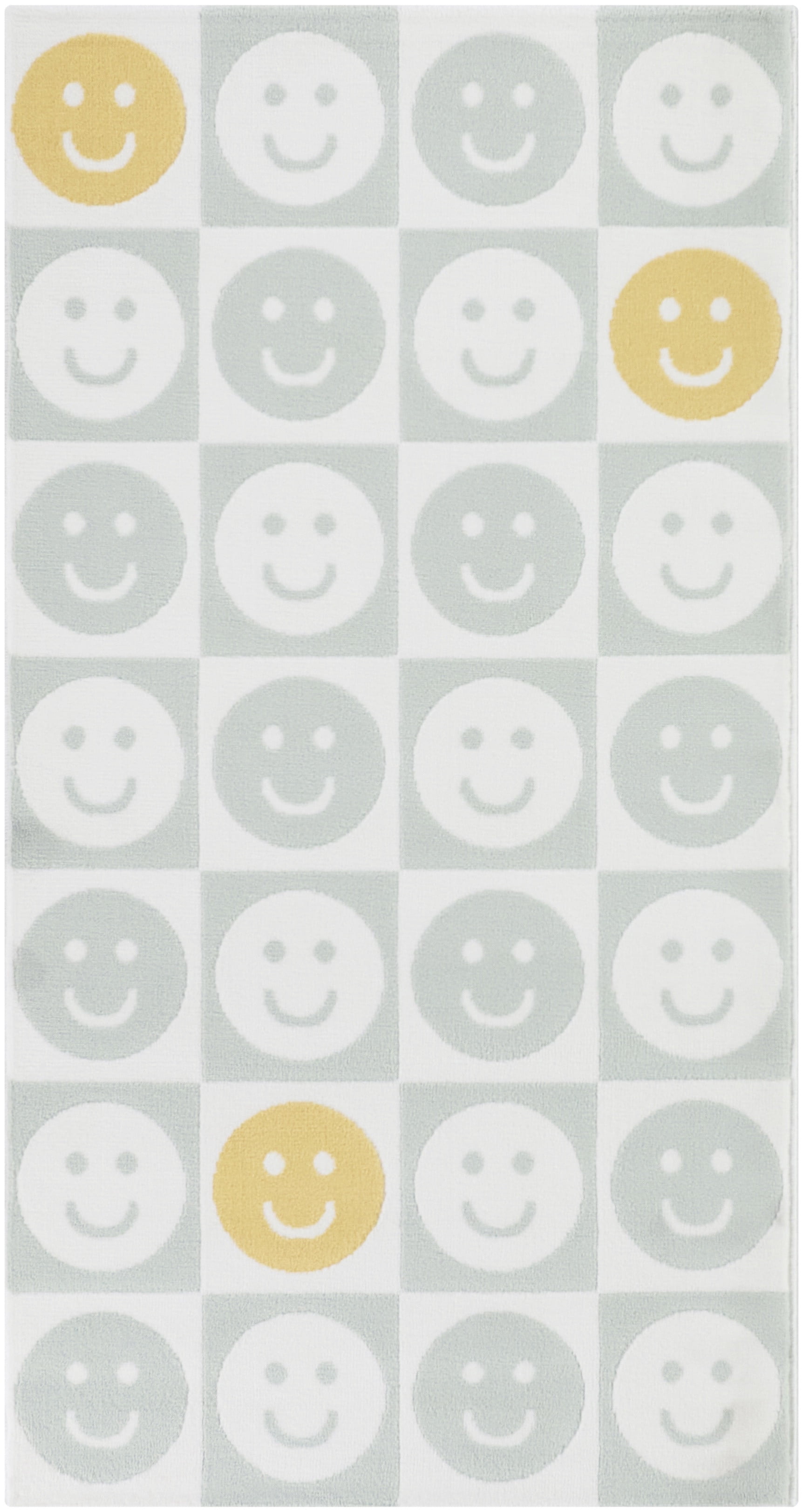 Mainstays New Youth Happy Face Area Rug, 2' 6" x 4' 9"