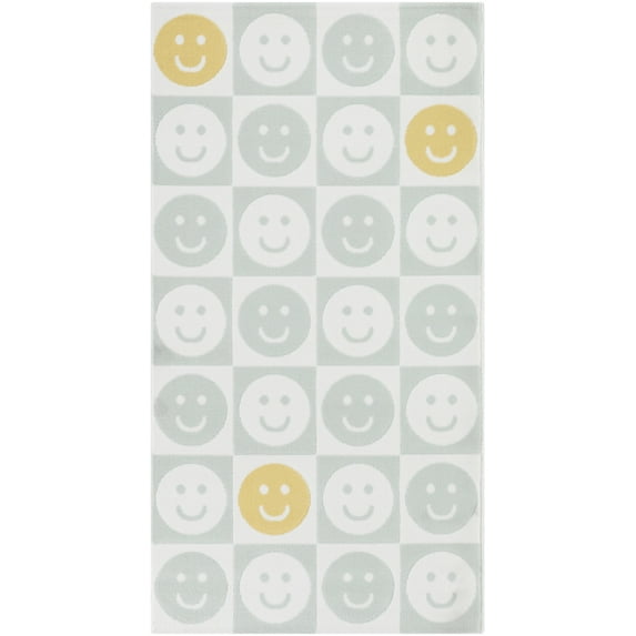 Mainstays New Youth Happy Face Area Rug, 2' 6" x 4' 9"