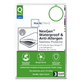 thumbnail image 1 of Mainstays NexGen Waterproof Anti-Allergen Zippered Mattress Protector, Queen, 1 of 15