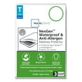 thumbnail image 1 of Mainstays NexGen Waterproof Hypoallergenic Twin Zippered Mattress Protector, Vinyl-Free, 1 of 15