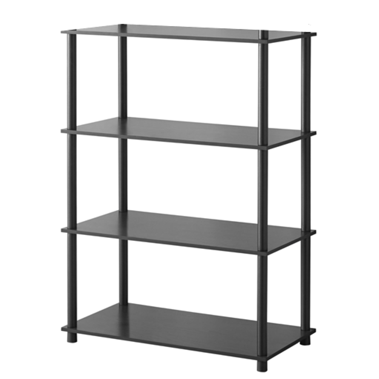 Mainstays 6 cube organizer bookcase black cheap
