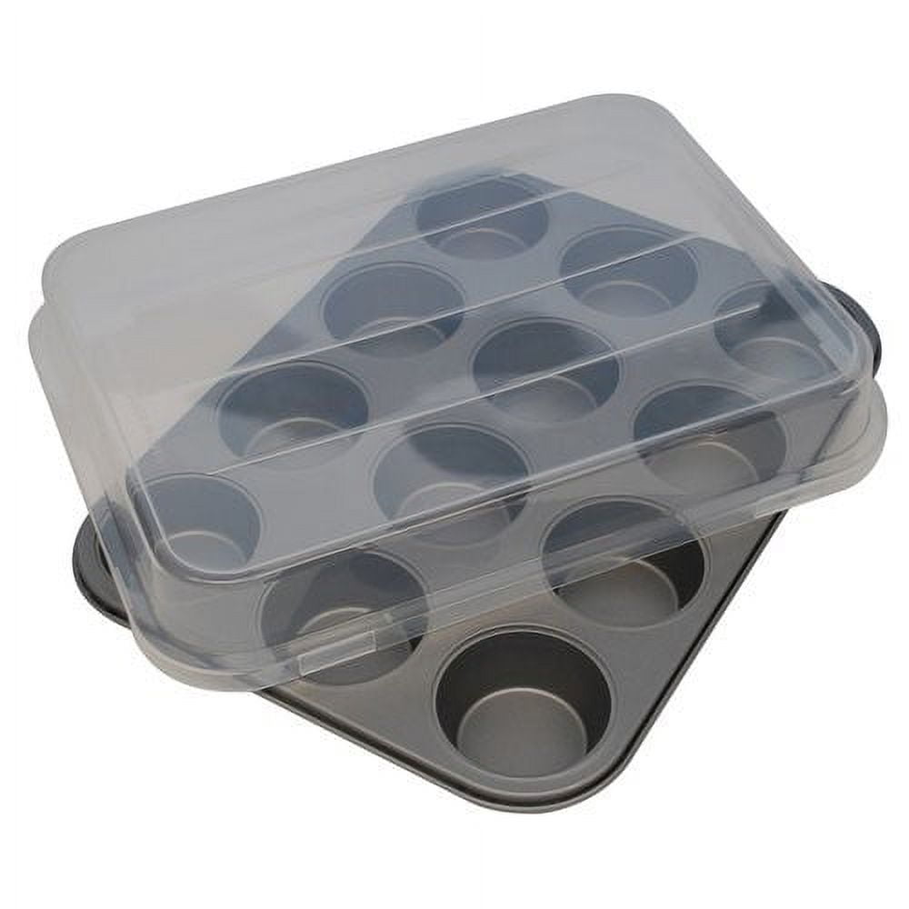  Patisse Ceramic Muffin Pan 12 Cups with Non-Stick
