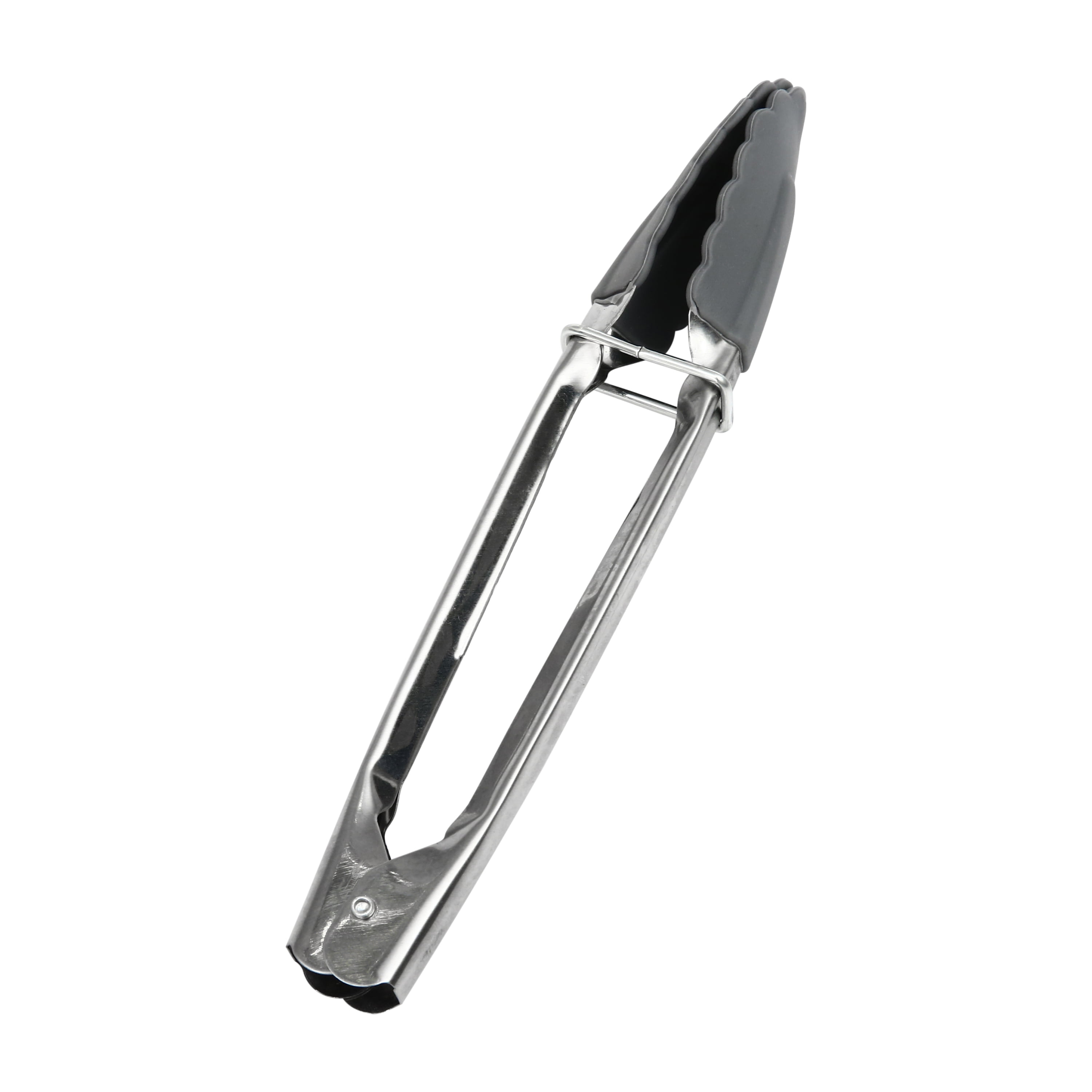 Mainstays Non Stick Heat Resistant Stainless Steel and Silicone Mini Tongs