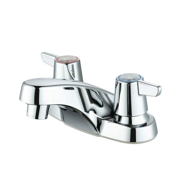 Mainstays Nonmetallic 4" Centerset Bathroom Faucet in Chrome