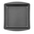 thumbnail interactive-video image 1 of Mainstays 9" x 9" x 2" Nonstick Square Cake Pan, Gray, 1 of 13