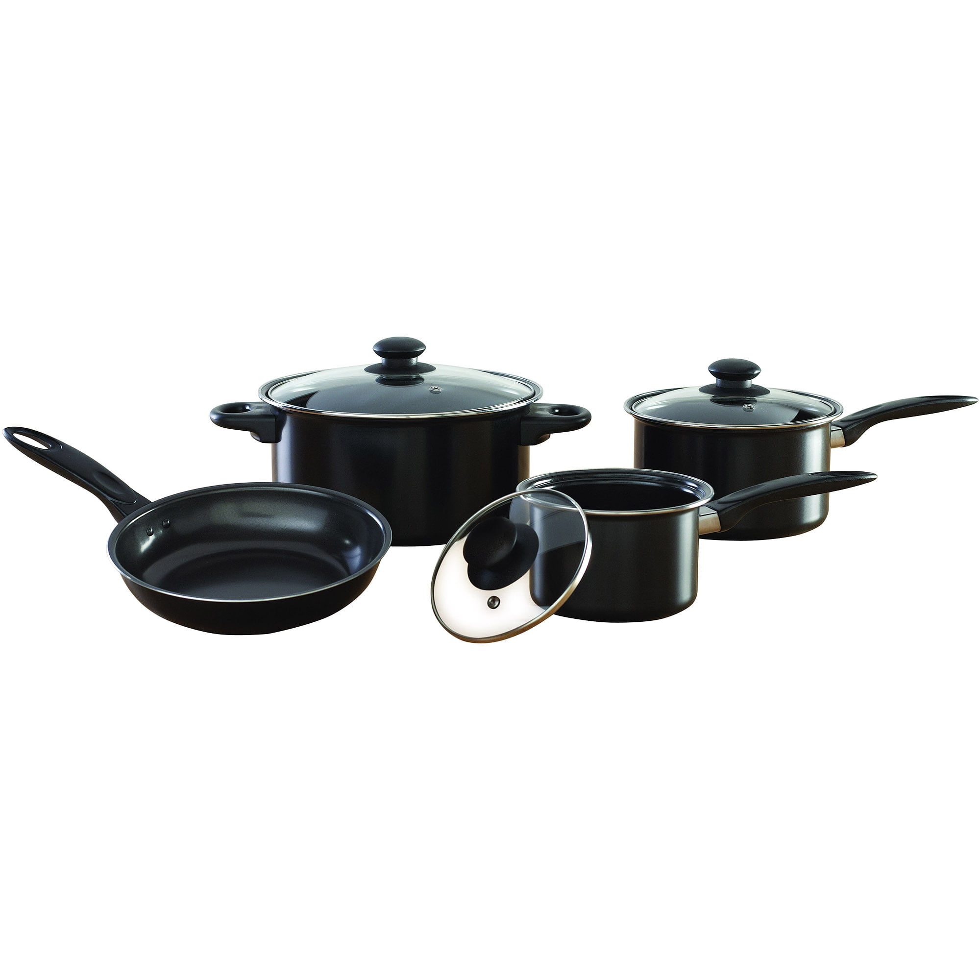 7 Piece Carbon Steel Nonstick Petite Cookware Set, Black, 7 PIECE SET -  Gerbes Super Markets