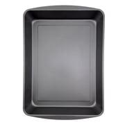 Mainstays Nonstick 17 x 13 Jumbo Roaster Roasting Pan, Gray