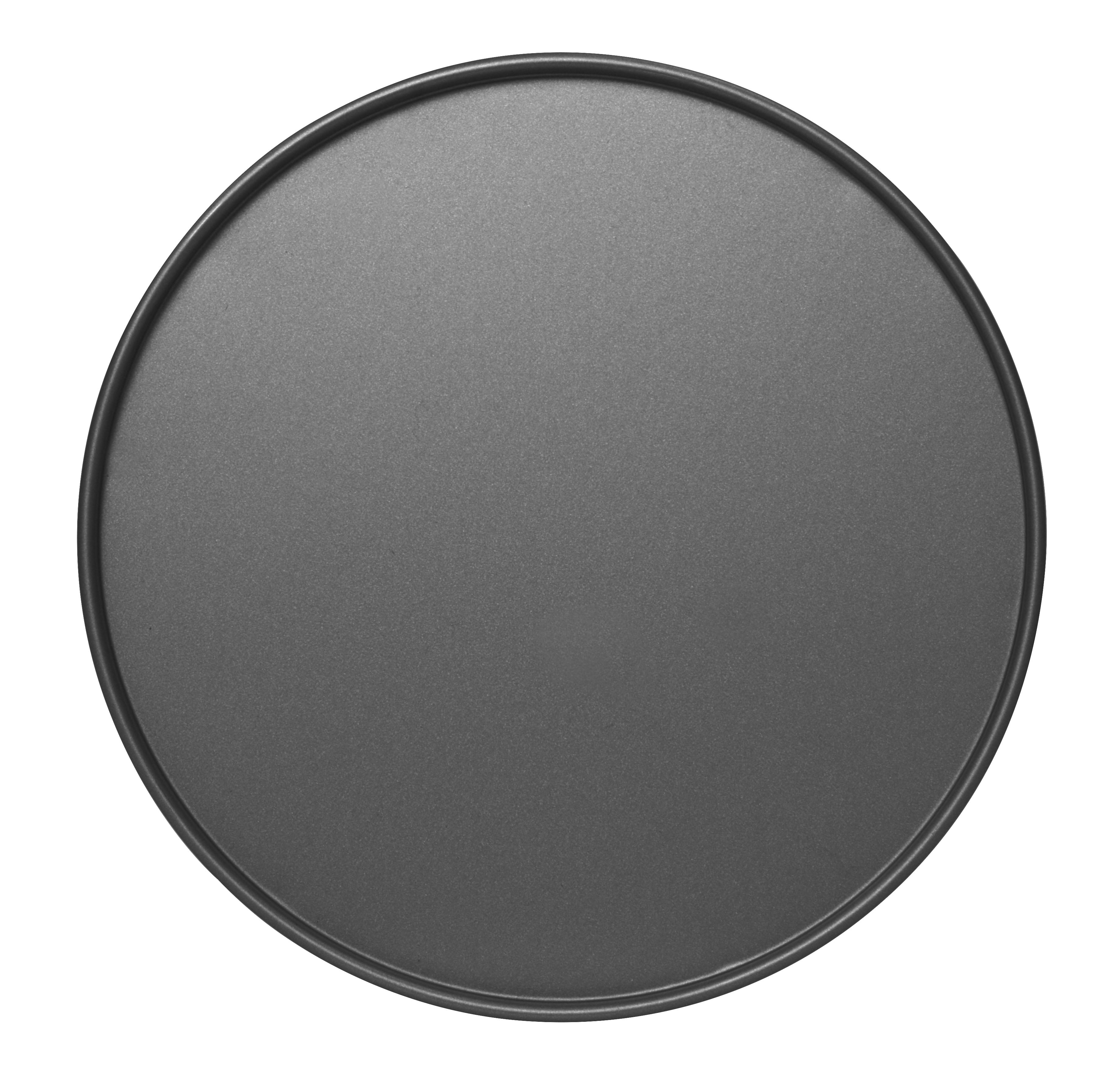 Mainstays Nonstick Mini Pizza Pan, 8inch, Toaster Oven Pan, Gray