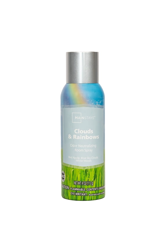 Odor Neutralizing Room Spray, Clouds & Rainbows Air Fershner, 4 oz