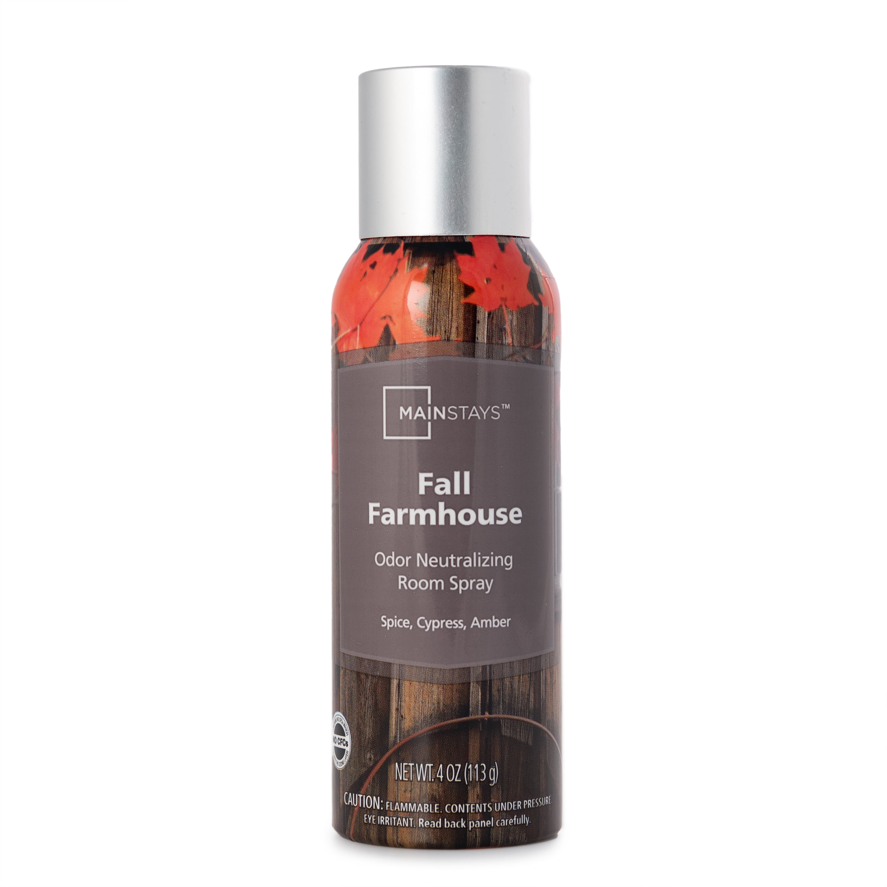 Mainstays Odor Neutralizing Room Spray Air Freshener, Fall Farmhouse, 4 oz