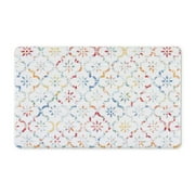 Mainstays Ogee Tile Kitchen Mat, Multicolor, 18" x 30"
