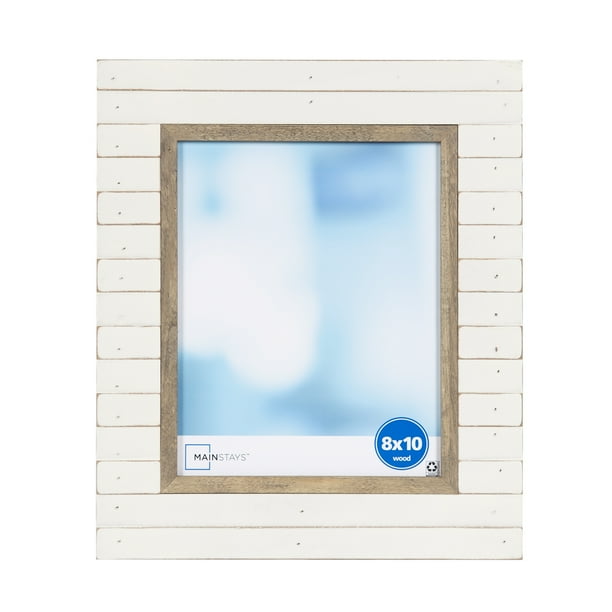 Mainstays Oracoke 8x10 Cream Decorative Wall Picture Frame