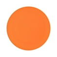 thumbnail image 1 of Mainstays - Orange Round Plastic Plate, Ribbed, 10.5 inch, 1 of 7