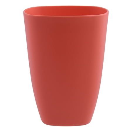 Mainstays - Orange Square Plastic Tumbler, 18-Ounce