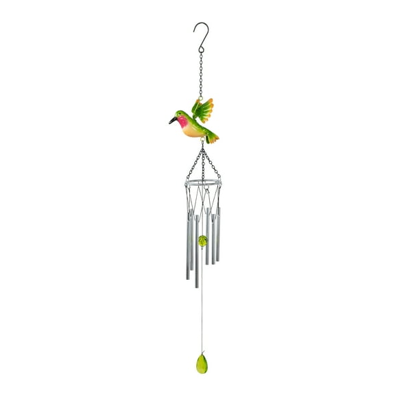Mainstays Outdoor 30"H Hummingbird Metal Wind Chime, 0.26 lb weight