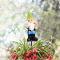 thumbnail image 1 of Mainstays Outdoor Mini Gnome Flower Garden Stake, 1 of 8