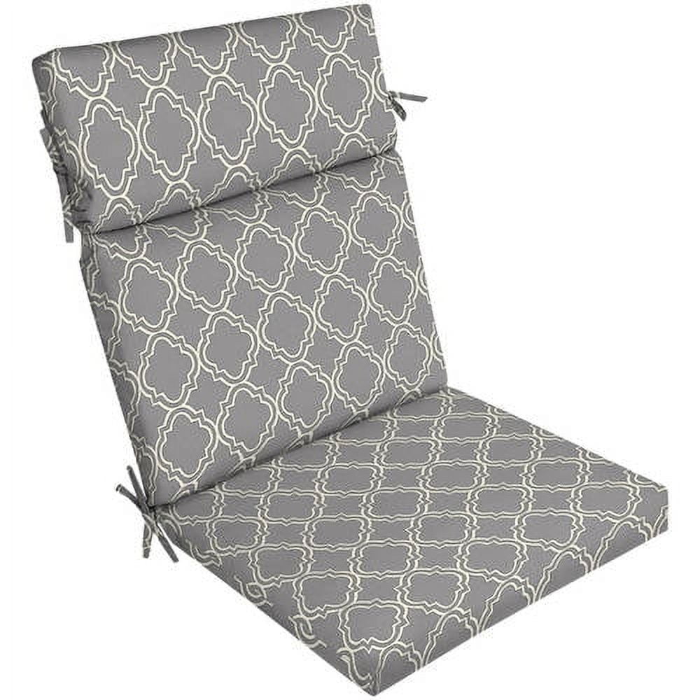 Mainstays Outdoor Patio Dining Chair Cushion, Multiple Patterns