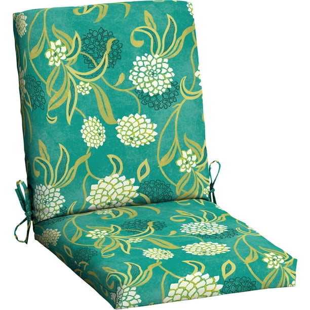 Mainstays Outdoor Patio Dining Chair Cushion Walmart Business Supplies